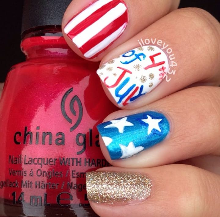 25 Gorgeous 4th of July Nails that Scream Patriotism