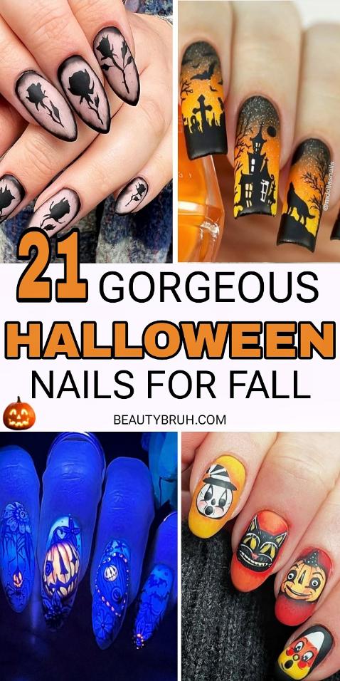 Beautiful Halloween Nails