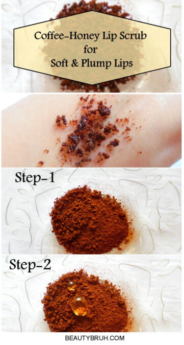 DIY Coffee Lip Scrub