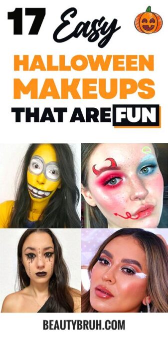 17 Easy Halloween Makeup Looks That Look Bomb