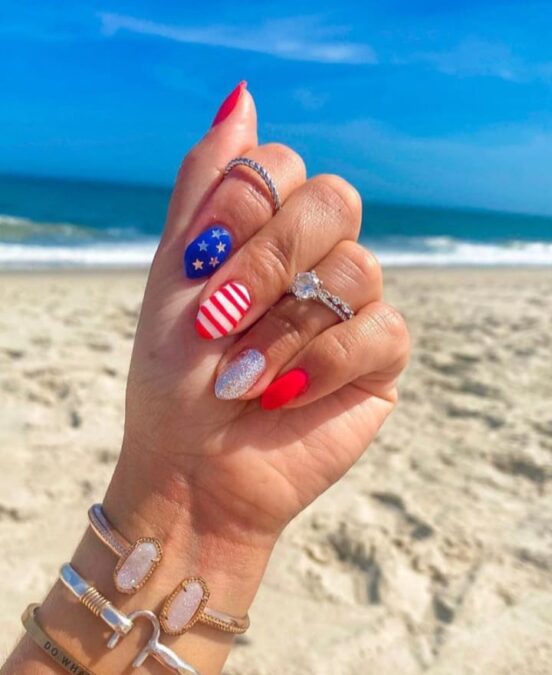 Fourth of July Nails (4)
