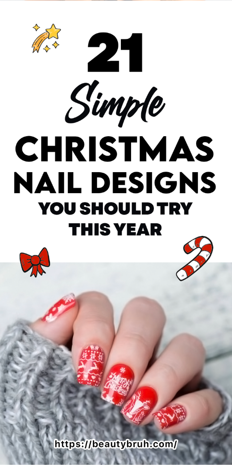 Trendy Christmas Nails