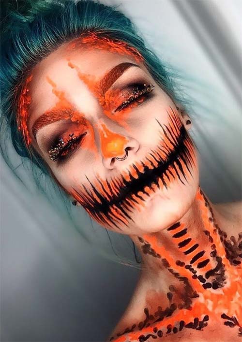 Creepy Halloween Makeup Ideas (4)