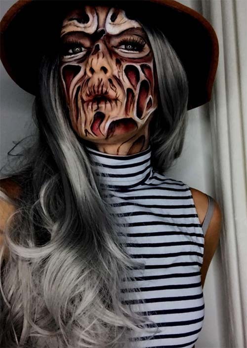 Creepy Halloween Makeup Ideas (7)