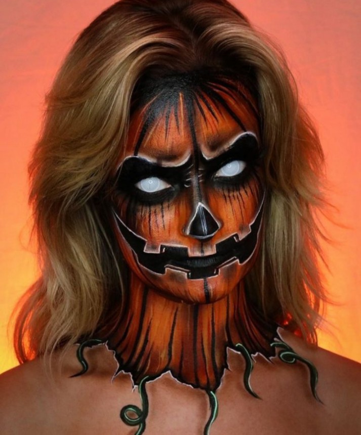 Scary Spooky Halloween Makeup Looks Inspo (4)