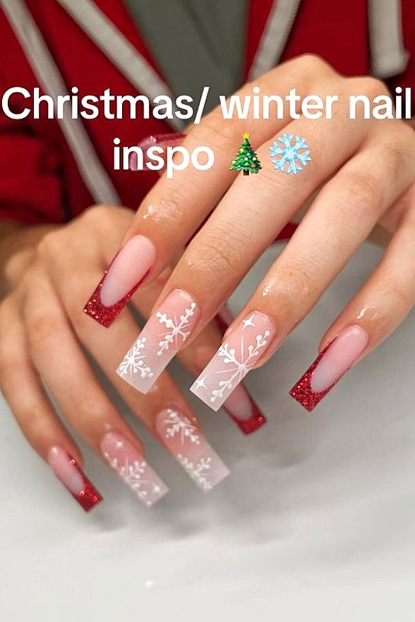 Christmas Winter Nails Inspo