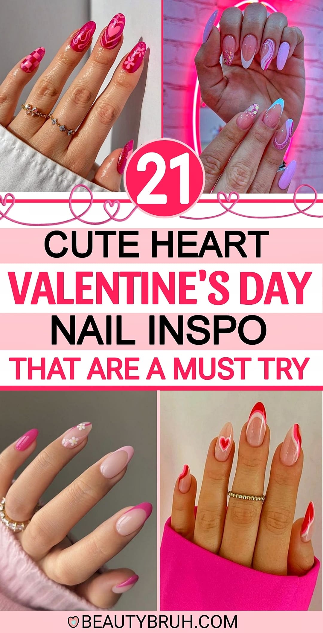 Cute Valentines Nails