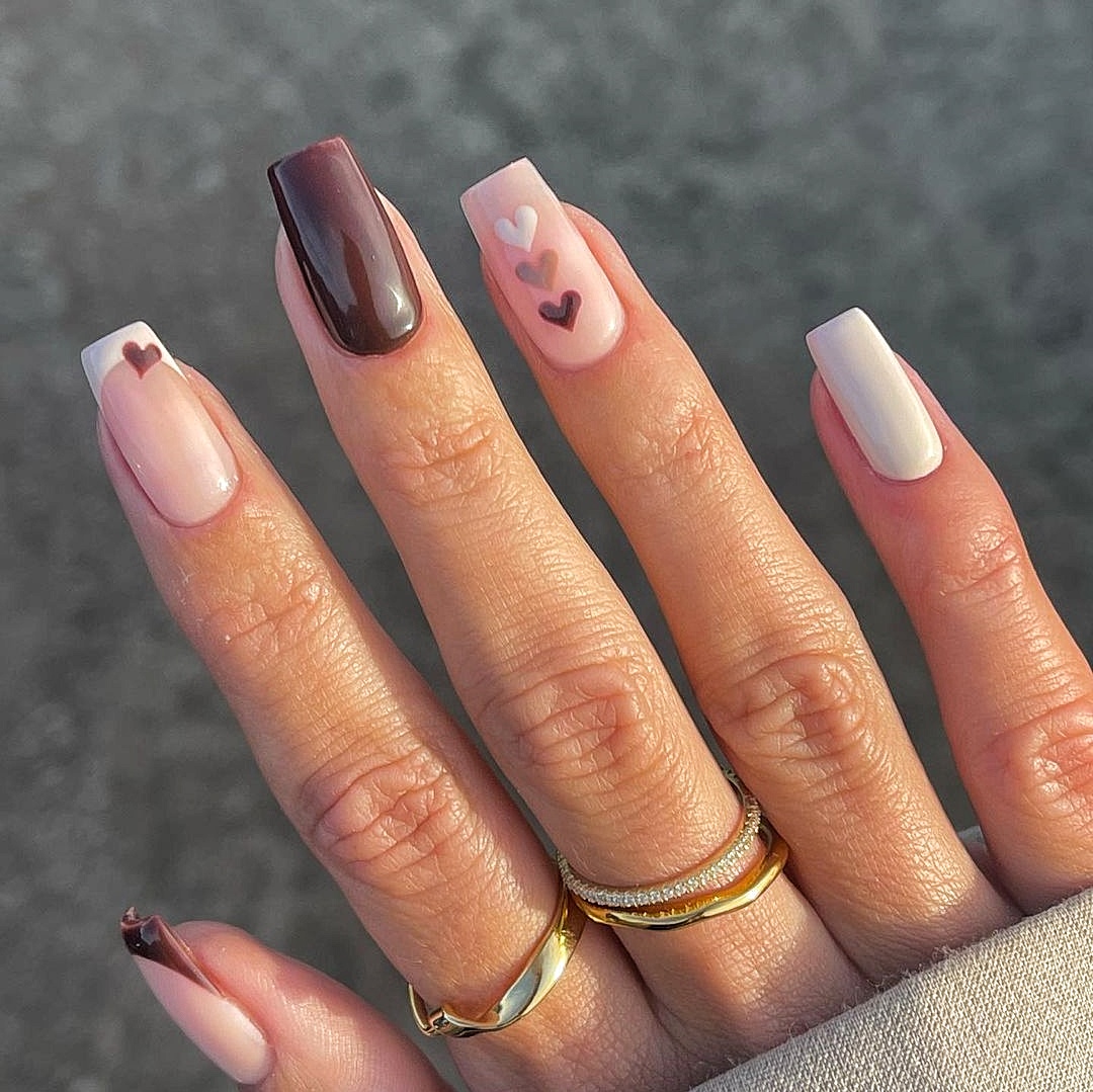 8 Valentine's Day Nail Designs For A Darker Kind Of Love -  Behindthechair.com
