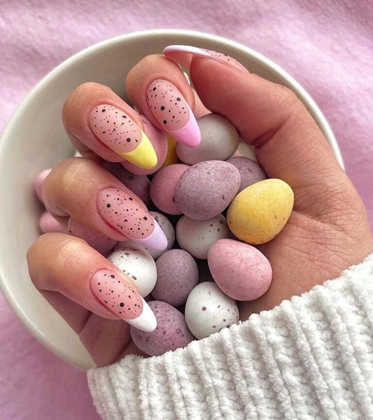 36 Cute Easter Nails Inspo 2024 Beauty Bruh