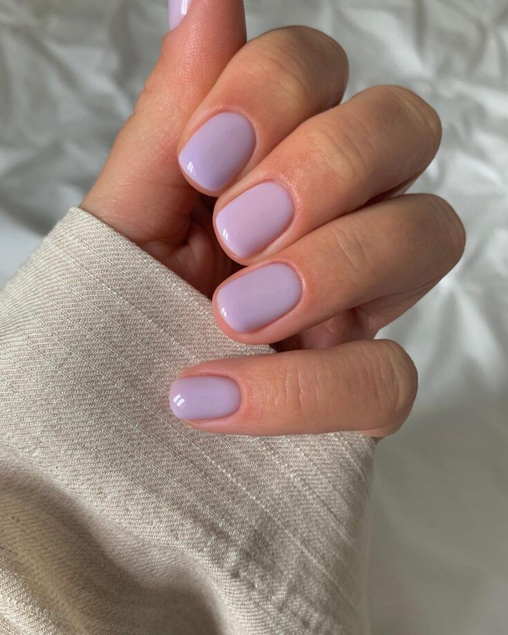 Lavendar Nails