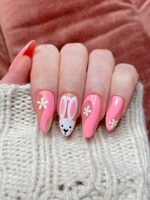 Simple Easter Nail Ideas (8)