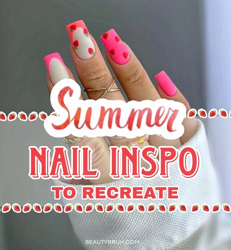 32 Gorgeous Summer Nail Design Ideas 2024 Beauty Bruh   Summer Nail Design Ideas 768x830 