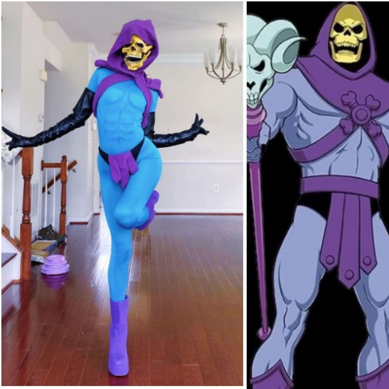 He Man Skull Halloween Costume