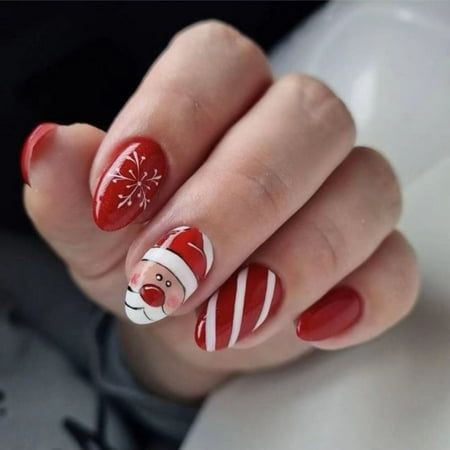 Santa Nail Design Ideas (11)