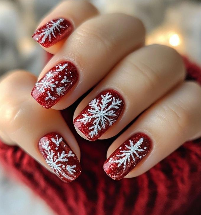 Short Winter Nail Designs