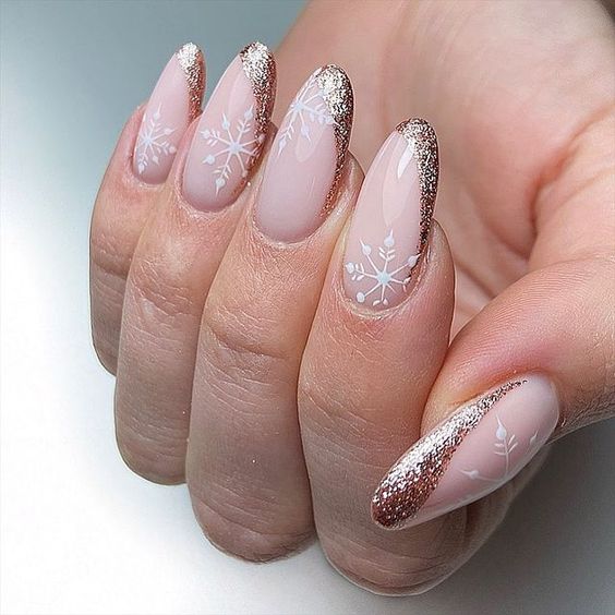 Simple Easy Winter Nail Designs (2)