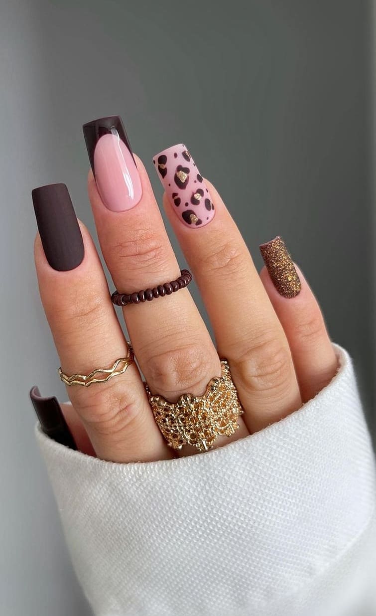 Simple Fall Nails (10)