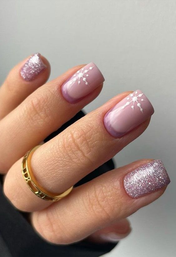 Simple Winter Nails (4)