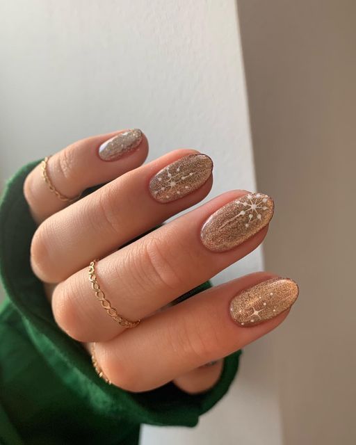 Simple Winter Nails (6)