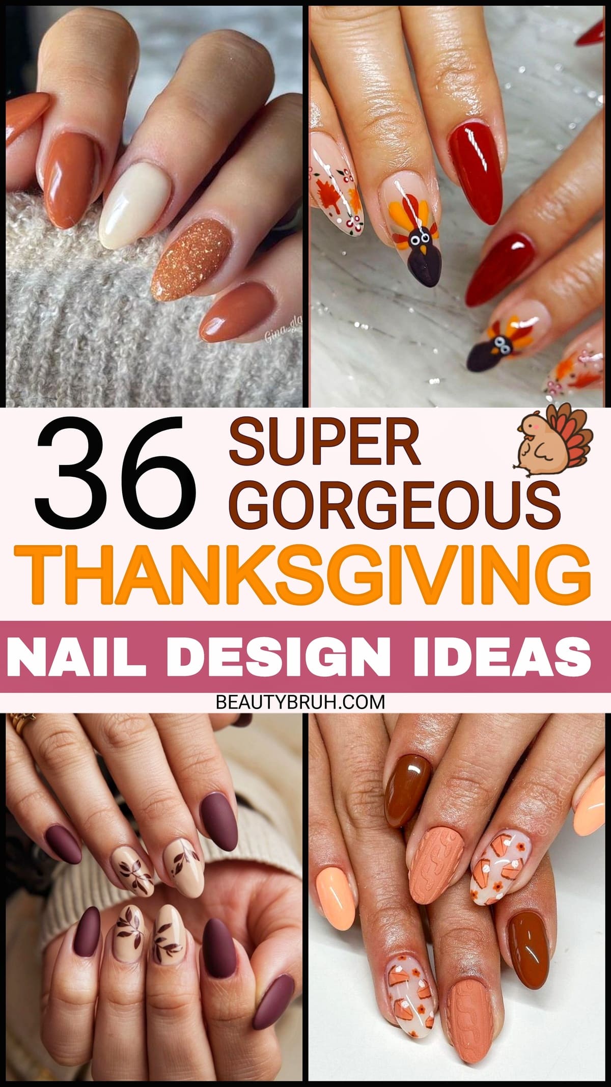 Stunning Thanksgiving Nail Ideas (2)