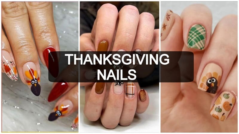 Stunning Thanksgiving Nails