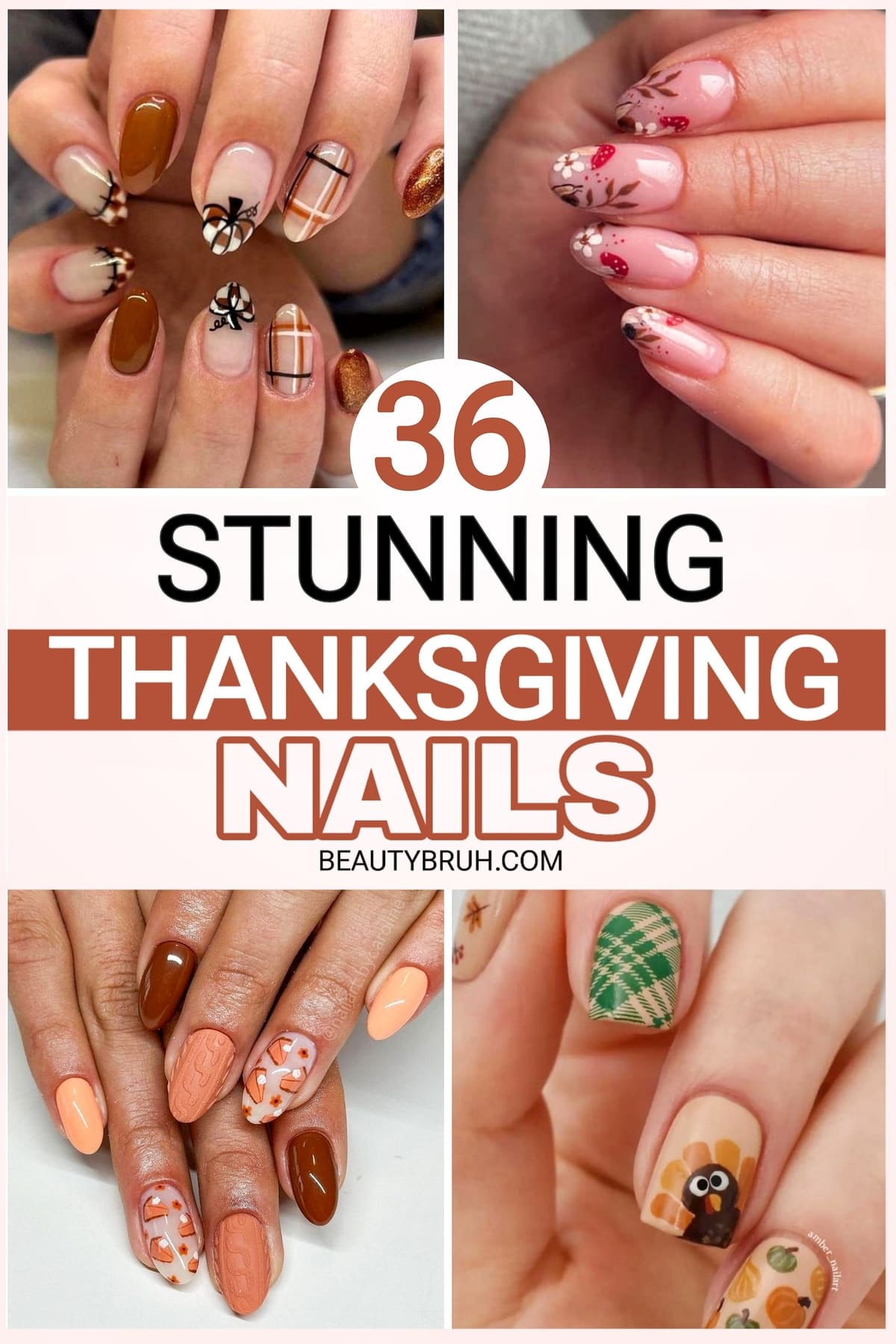 Thanksgiving Nail Art 2024