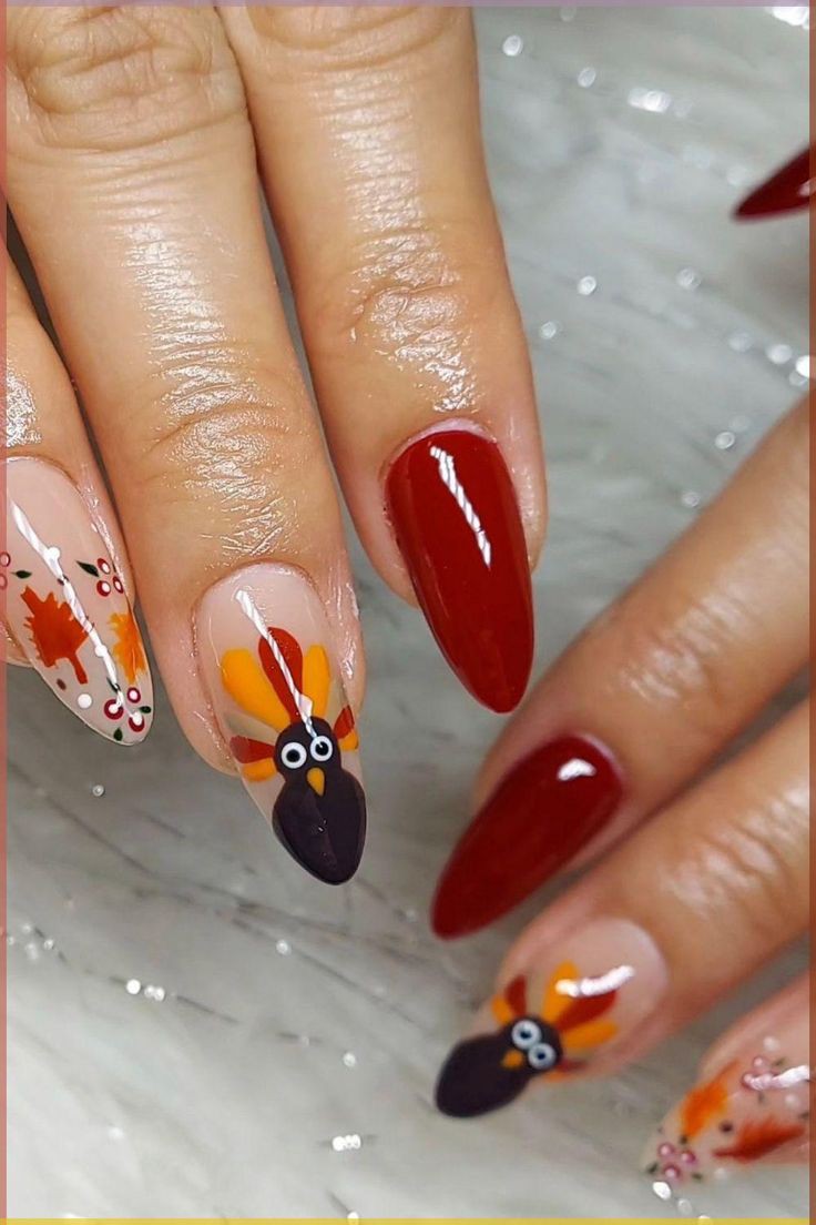 Thanksgiving Nail Design (6)