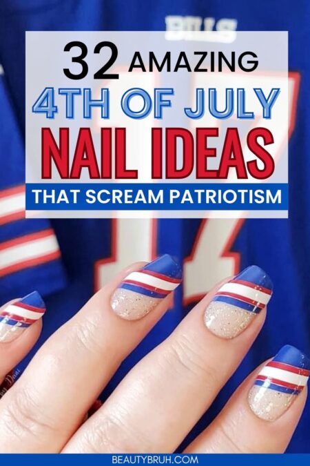 27 Amazing 4th of July Nail Designs To Try