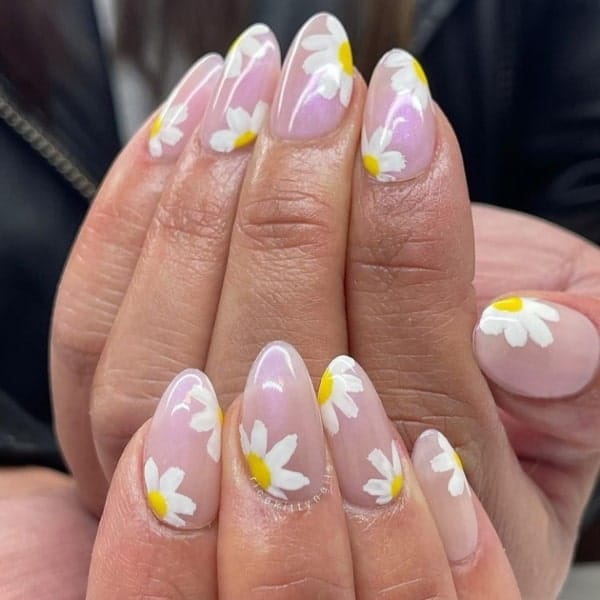 Floral Spring Nail Art