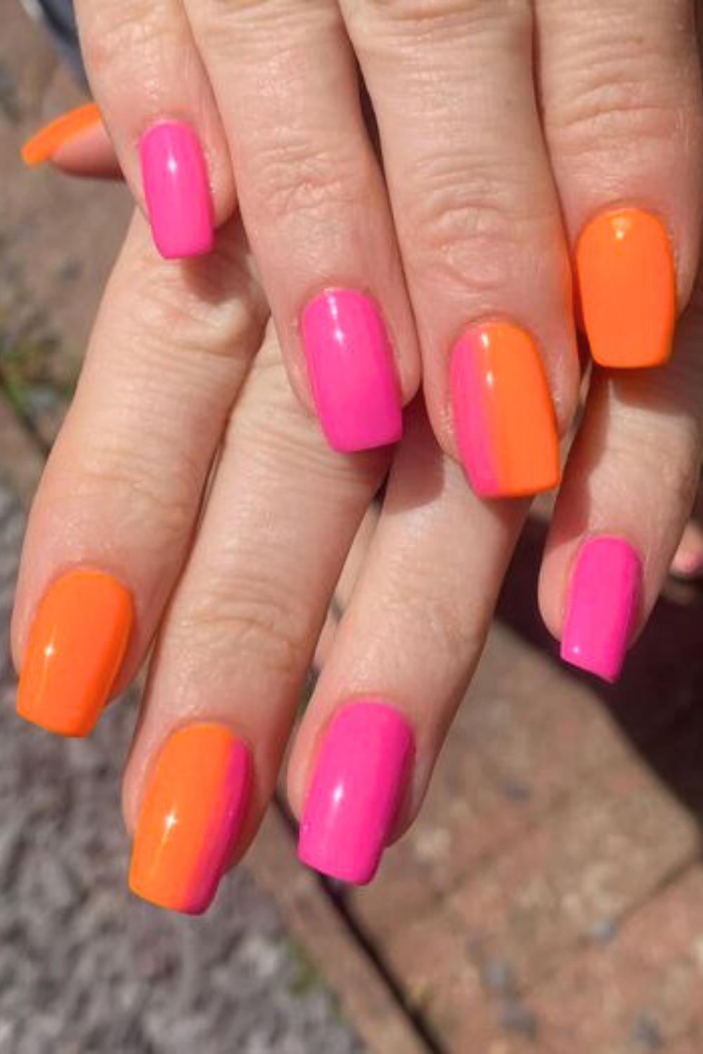 Orange Nail Designs (1)