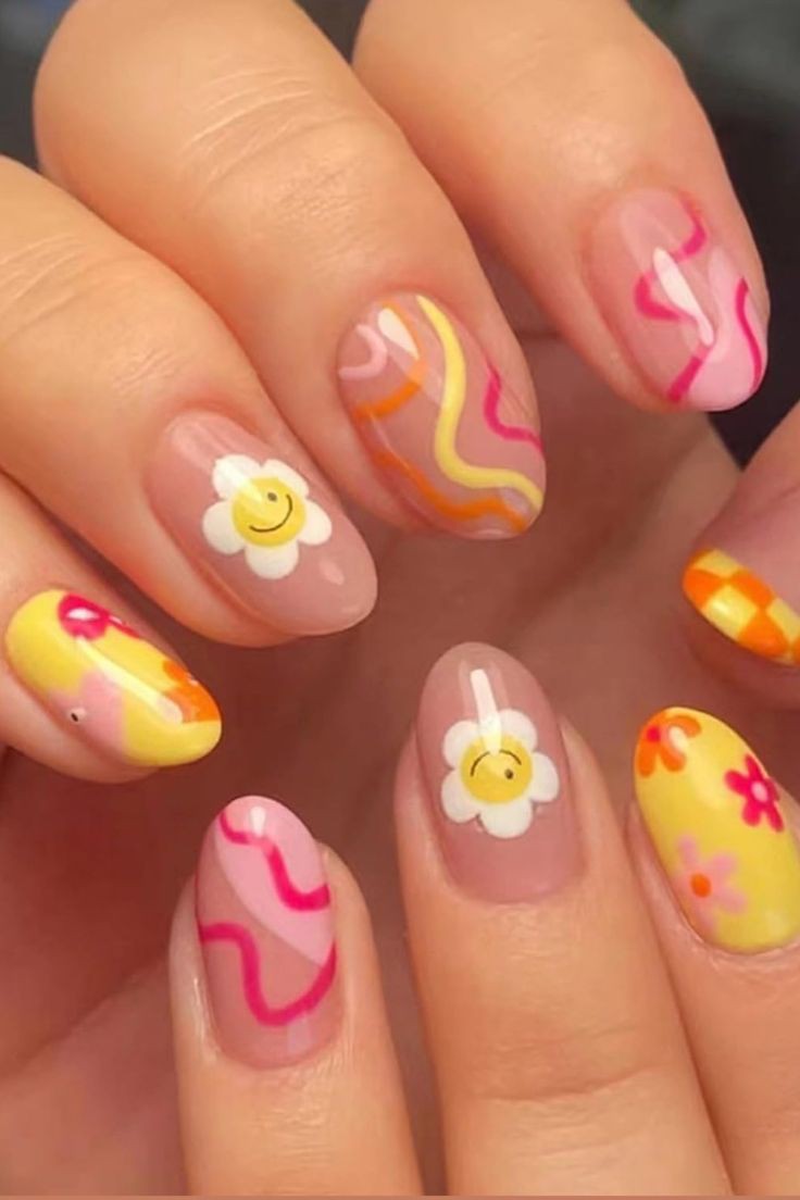 Pretty Summer Nail Art (1)