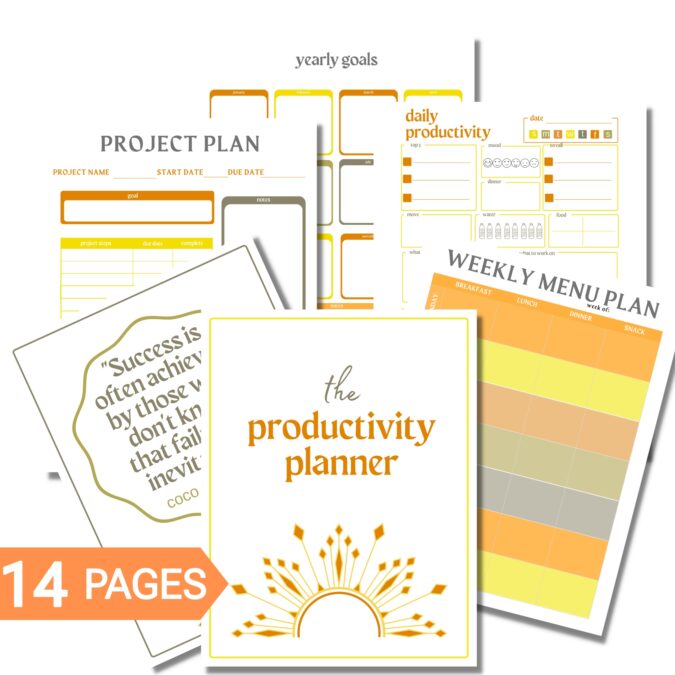 Productivity Planner